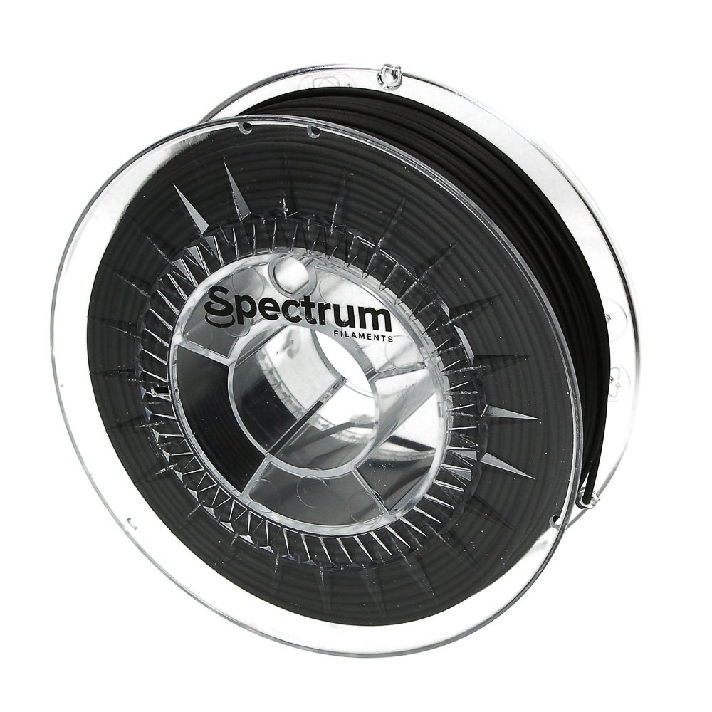 Køb Spectrum Filaments - PLA - 2.85mm - Deep Black - 1 kg - Pris 160.00 kr.