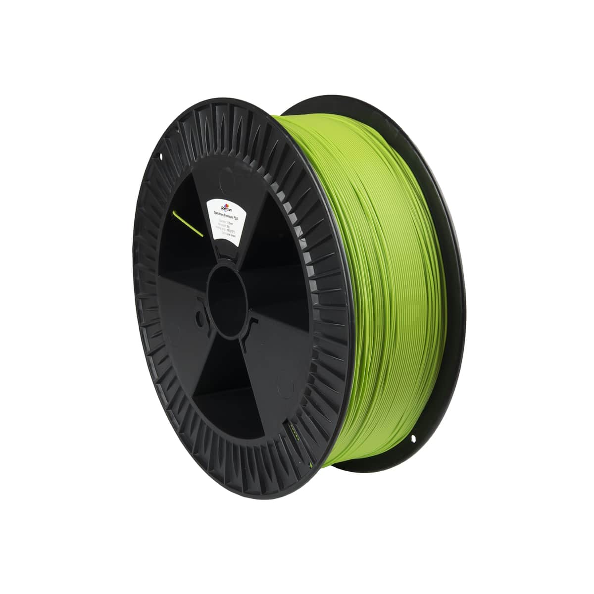 Køb Spectrum Filaments - PLA - 1.75mm - Lime Green - 2 kg filament - Pris 320.00 kr.