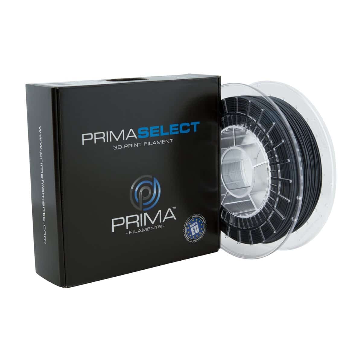 Køb PrimaSelect CARBON - 1.75mm - 500 g - Grey 3d printer - Pris 300.00 kr.