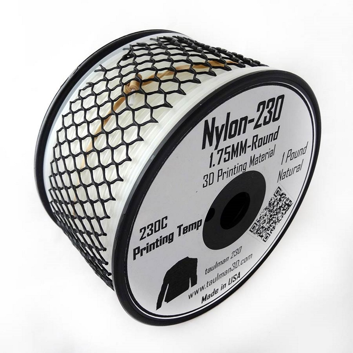 Køb Taulman Nylon 230 - 1.75 mm - 450g 3d printer - Pris 250.00 kr.