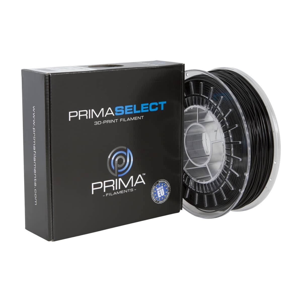 Køb PrimaSelect PETG - 2.85mm - 750 g - Solid Black - Pris 210.00 kr.
