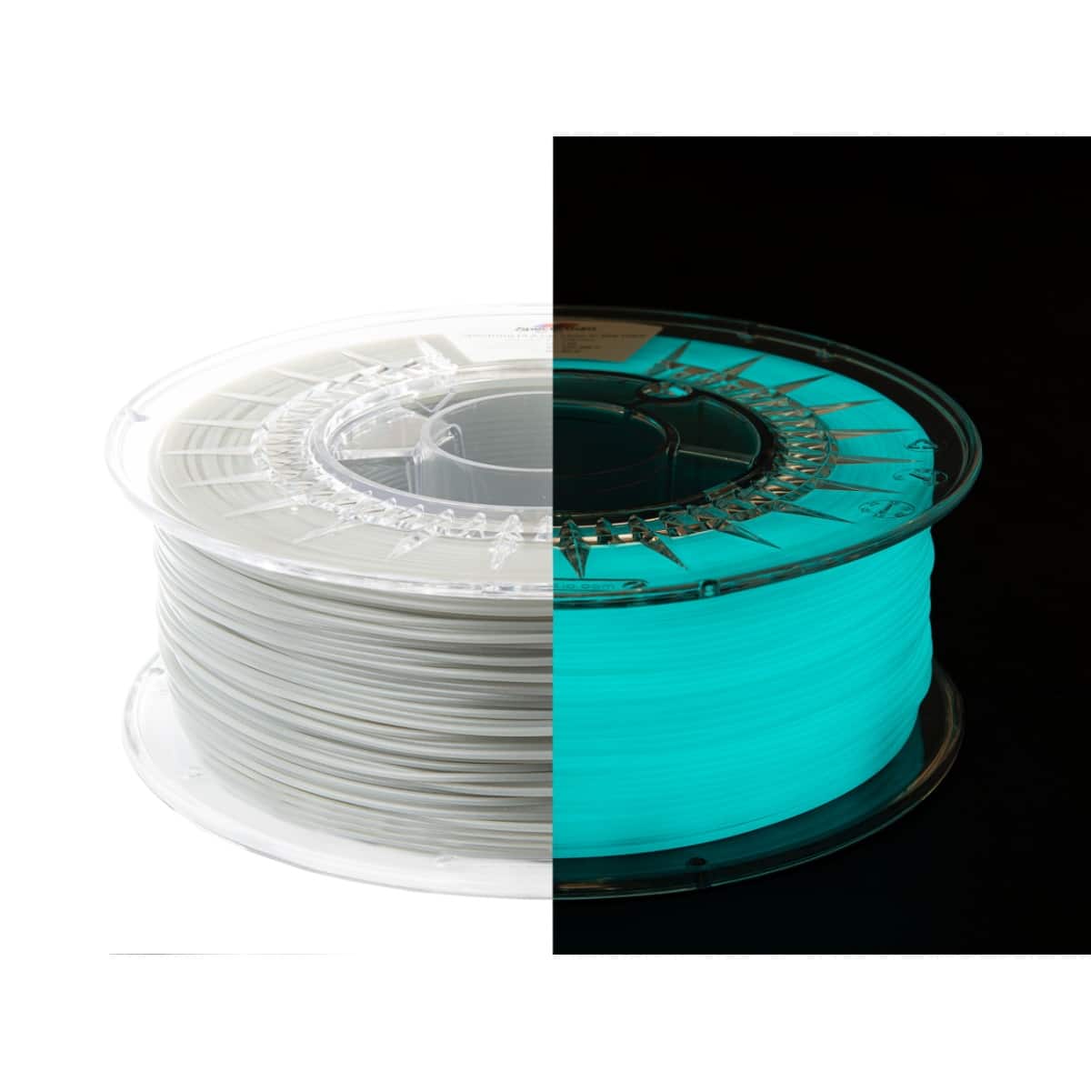 Køb Spectrum Filaments - PLA Glow In The Dark - 1.75mm - Blue - 1 kg 3d printer - Pris 290.00 kr.