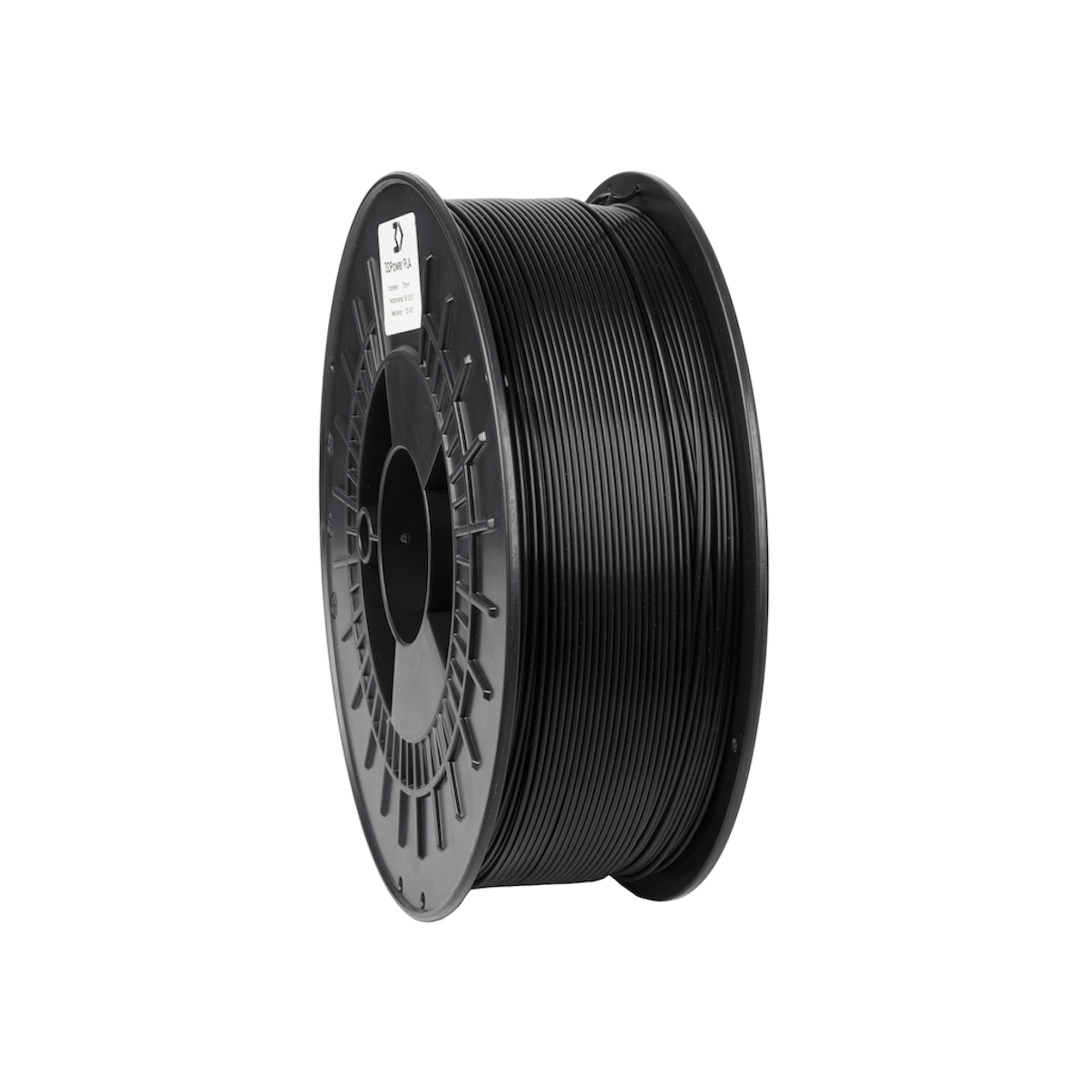 Køb 3DPower Basic Filament - PLA - 1.75mm - Black - 1 kg 3d printer - Pris 130.00 kr.