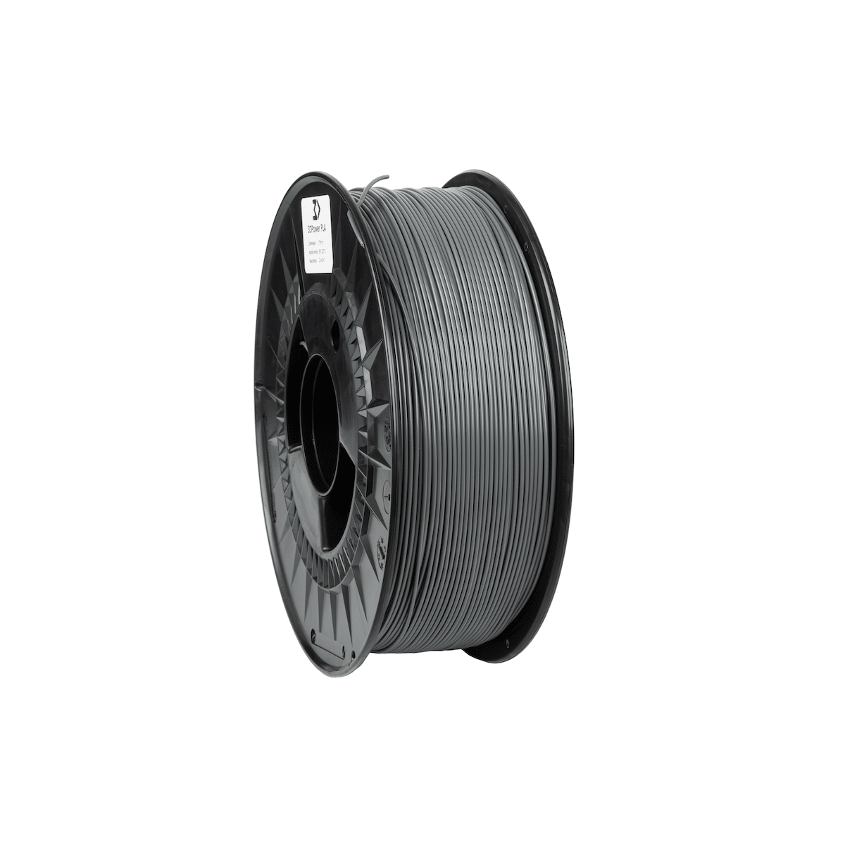 Køb 3DPower Basic Filament - PLA - 1.75mm - Grey - 1 kg - Pris 99.00 kr.