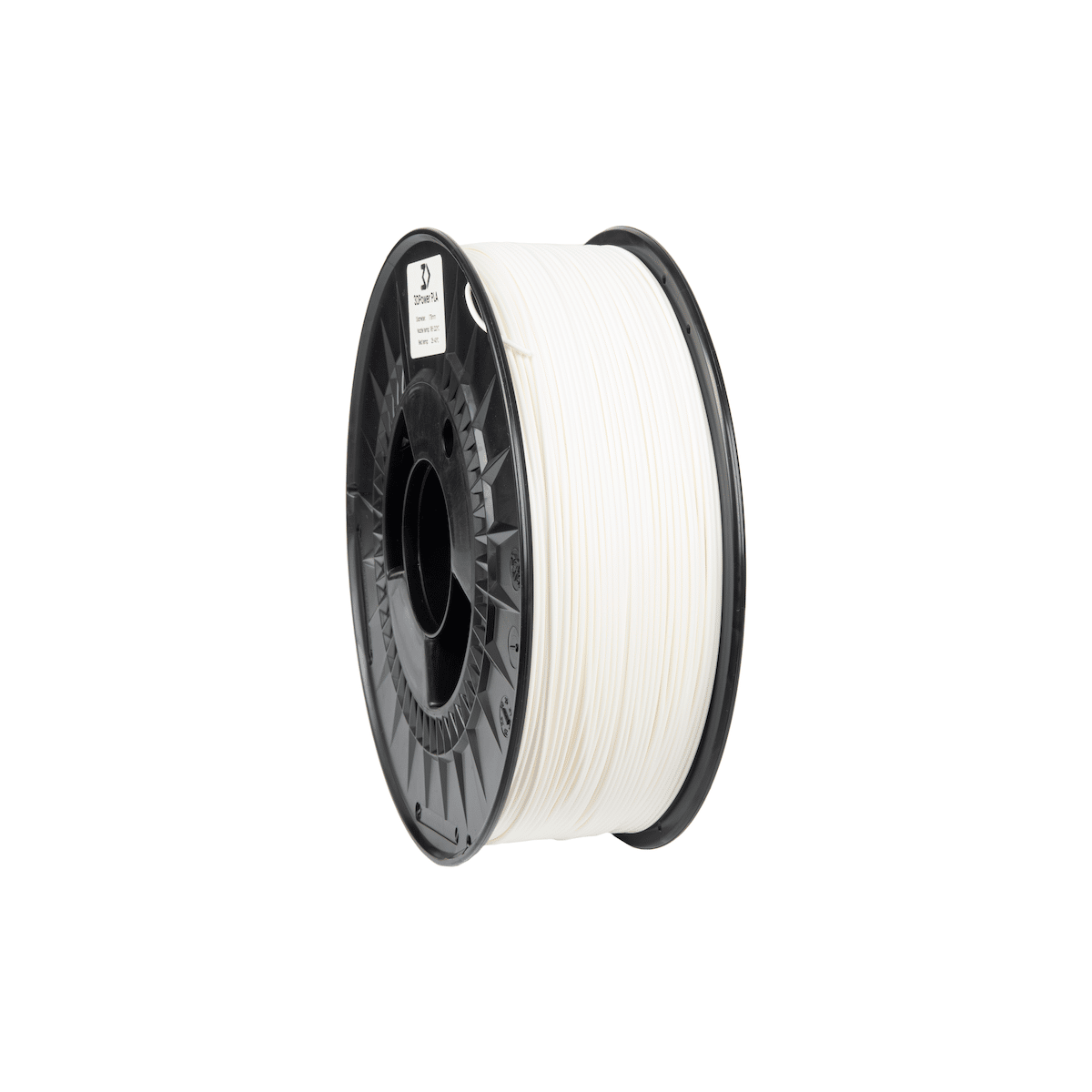 Køb 3DPower Basic Filament - PLA - 1.75mm - White - 1 kg 3d printer - Pris 130.00 kr.