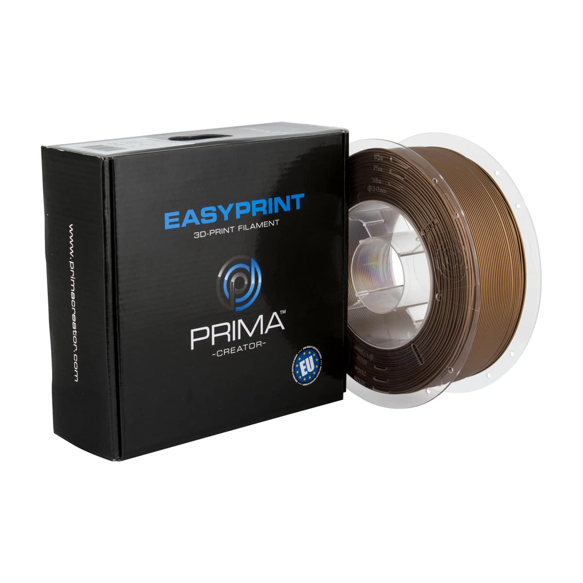 Køb EasyPrint PLA - 1.75mm - 1 kg - Bronze 3d printer - Pris 240.00 kr.