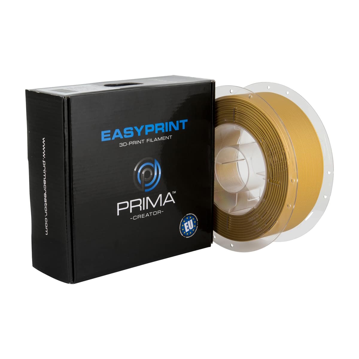 Køb EasyPrint PLA - 1.75mm - 1 kg - Gold 3d printer - Pris 240.00 kr.