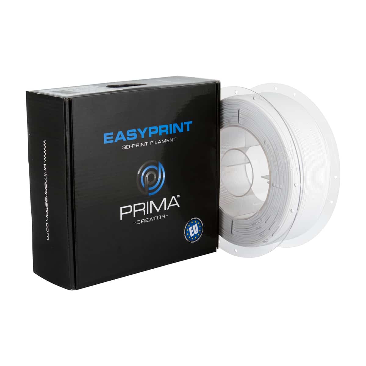 Køb EasyPrint PLA - 1.75mm - 1 kg - White - Pris 210.00 kr.