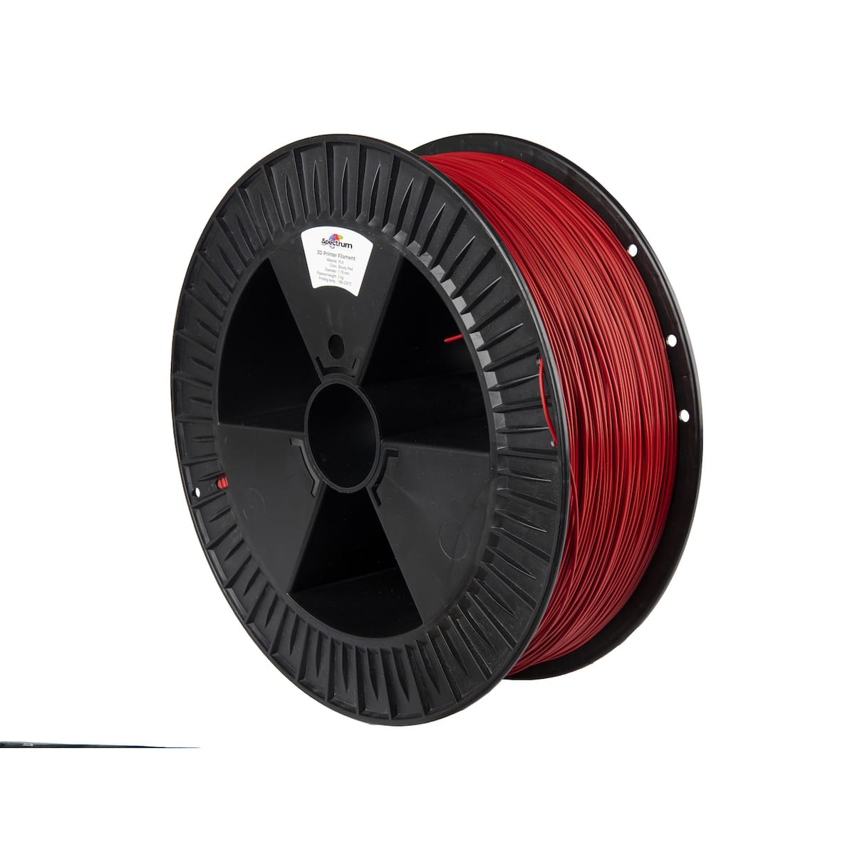 Køb Spectrum Filaments - PLA - 1.75mm - Bloody Red - 2 kg filament - Pris 320.00 kr.