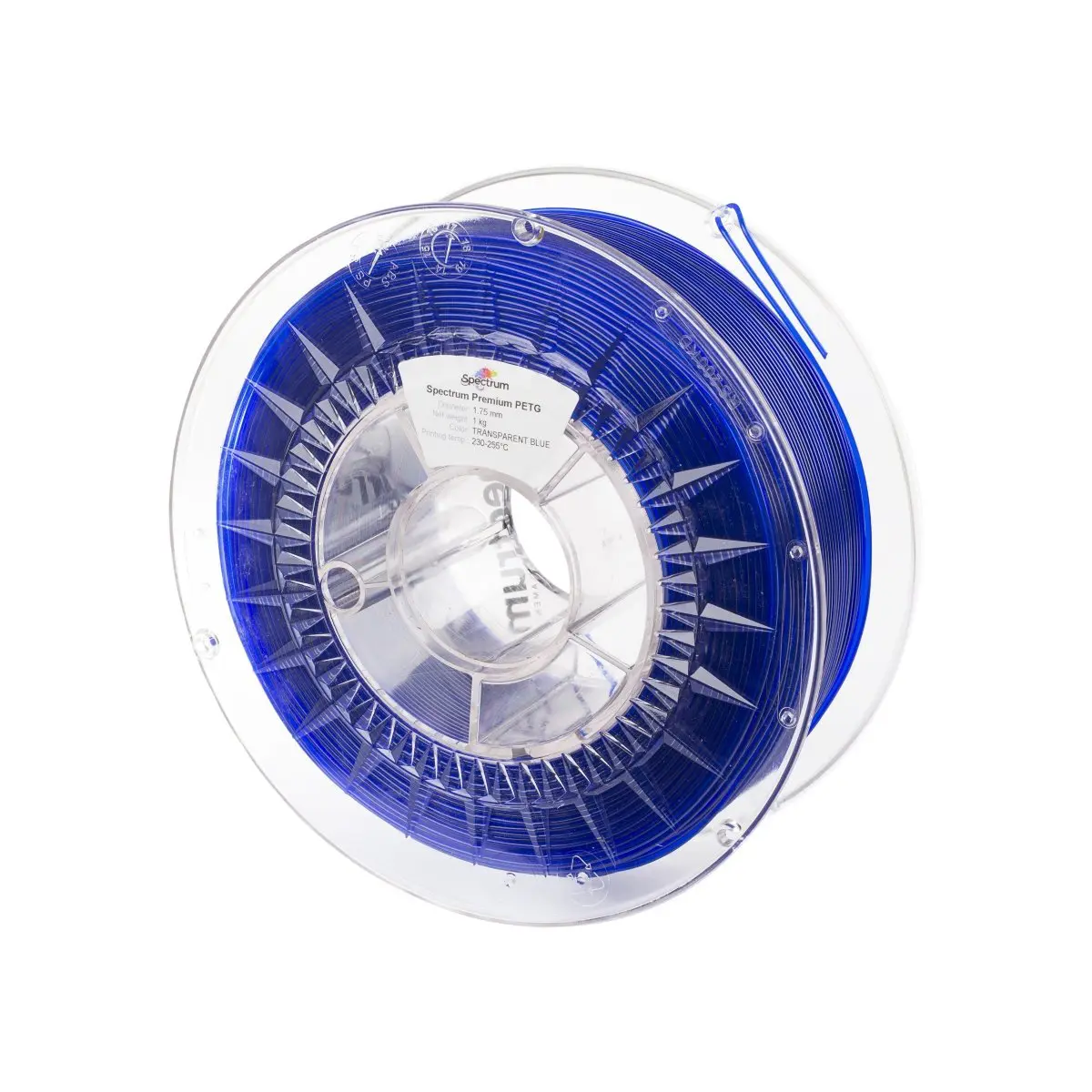 Spectrum Filaments - PETG - 1.75mm - Transperent Blue - 1 kg