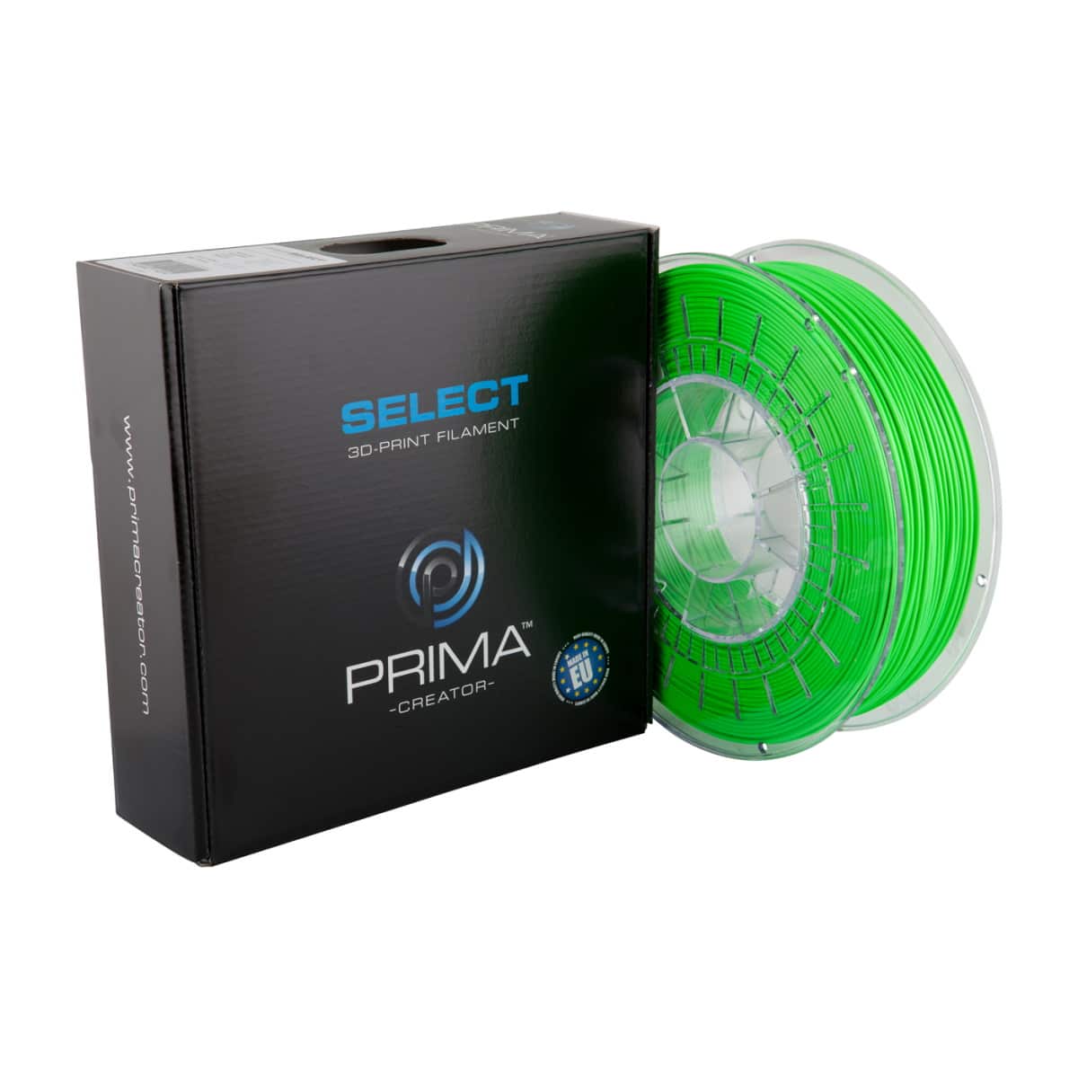 Køb PrimaSelect PLA Satin - 1.75mm - 750 g - Light Green 3d printer - Pris 210.00 kr.