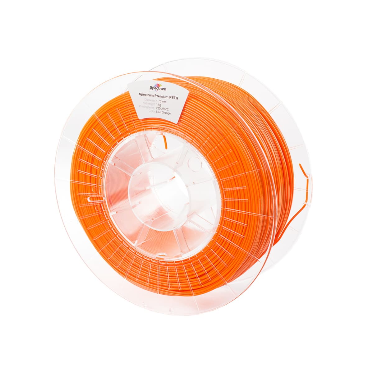 Køb Spectrum Filaments - PETG - 1.75mm - Lion Orange - 1 kg - Pris 180.00 kr.