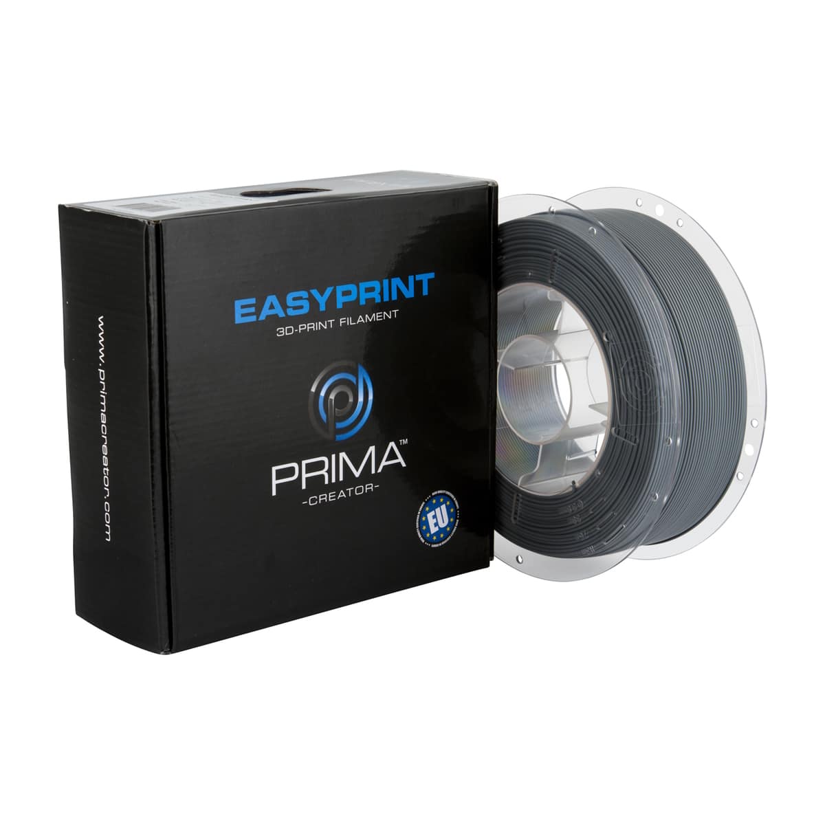 Køb EasyPrint PLA - 1.75mm - 1 kg - Dark Grey - Pris 210.00 kr.